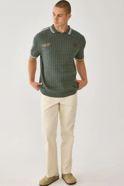 Aldridge Knit Soccer Jersey Dark Green