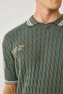 Aldridge Knit Soccer Jersey Dark Green