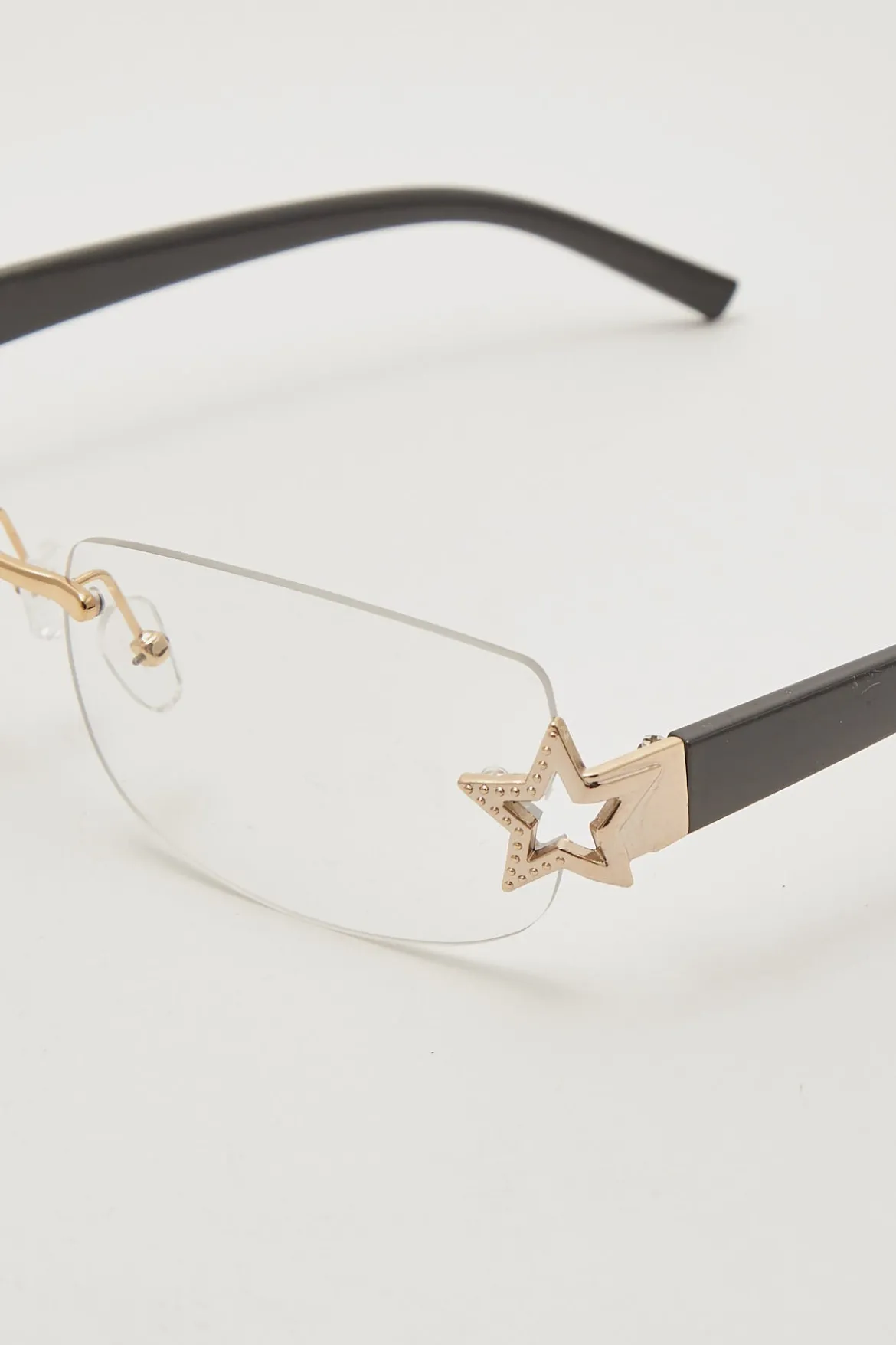 Alexis Star Sunglasses Black