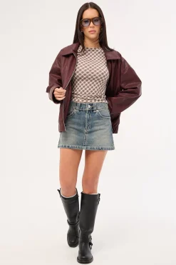 Aline Skirt Amber