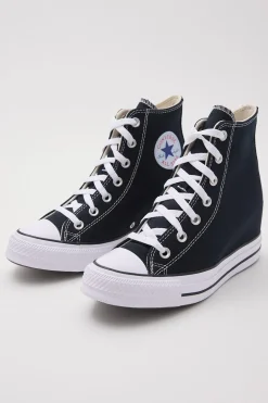 All Star Classic Wedge Platform Sneaker Black