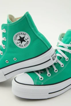 All Star Lift Platform Sneaker Apex Green