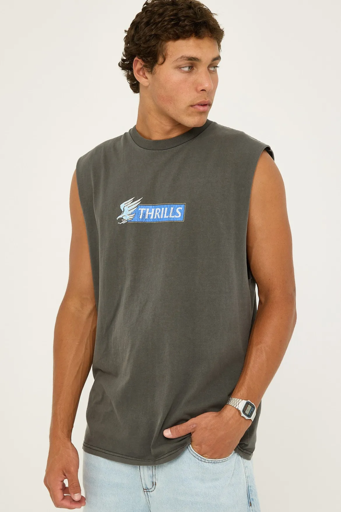 Allegiance Merch Fit Muscle Merch Black
