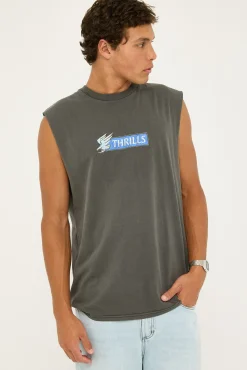 Allegiance Merch Fit Muscle Merch Black