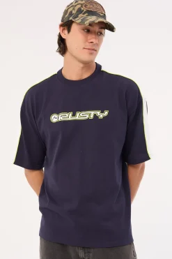 Alonso 2.0 Heavy Short Sleeve Tee Navy