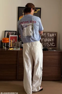 Alps Heavyweight Boxy Tee Washed Jacaranda