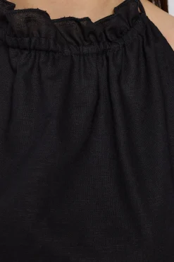Alysse Halter Dress Black