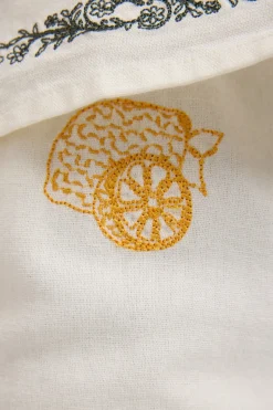 Amalfi Embroidered Short Ecru