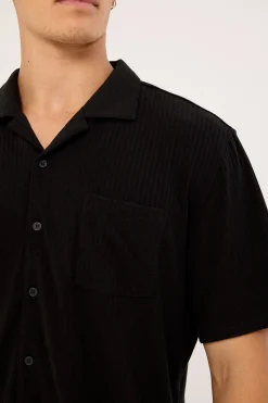 Apartment Recycled Resort Shirt Black