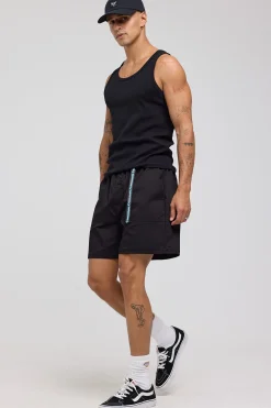 Apex Belted Walk Short Black