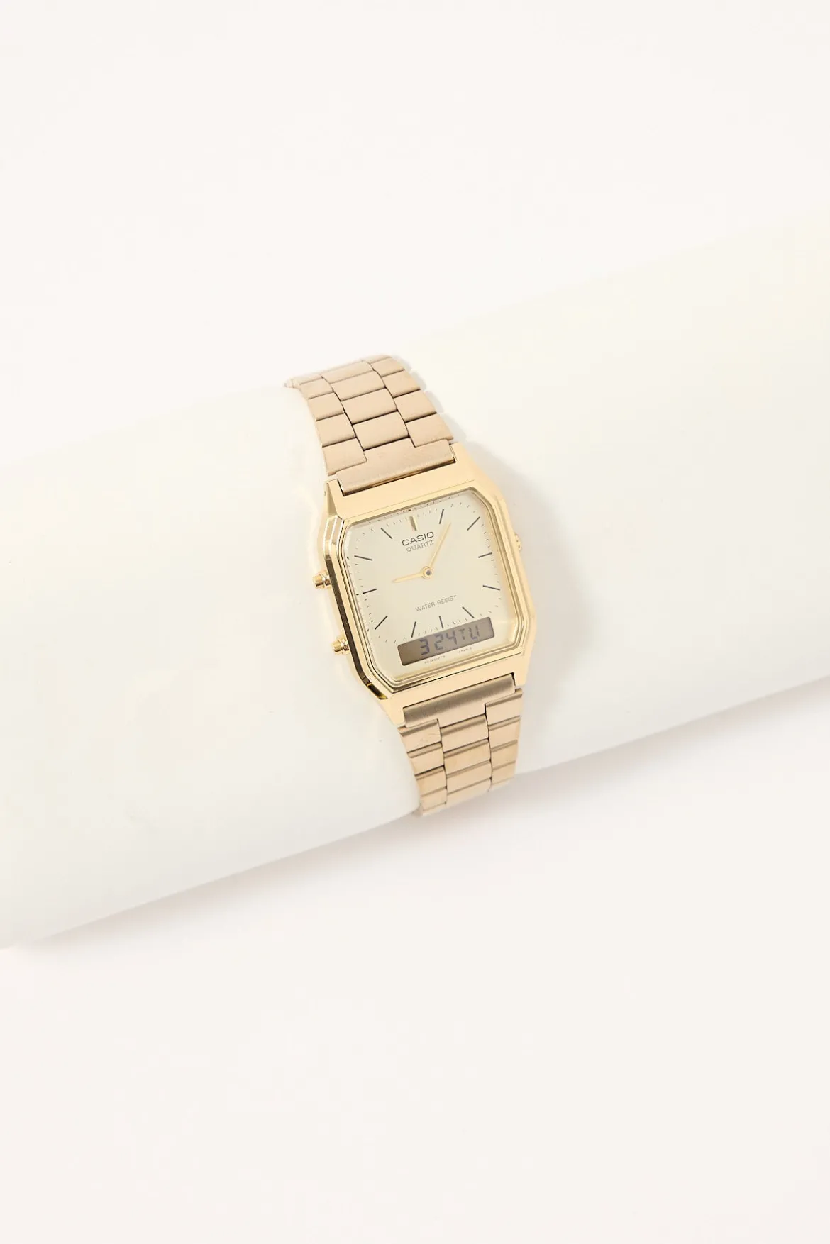 AQ230GA-9DS Duo Watch Gold