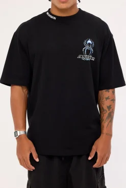 Arachno Oversize Super Heavy Tee Black
