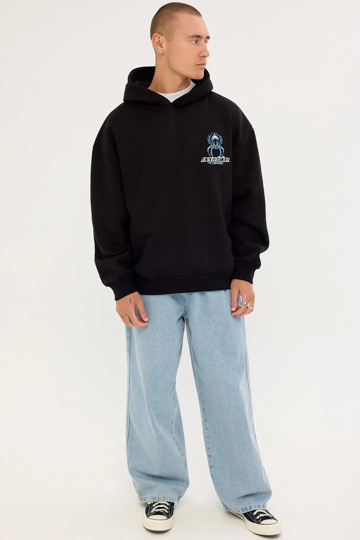 Arachno Street Hoodie Black