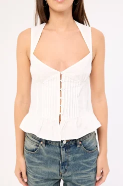 Arata Shirt Poplin Ivory