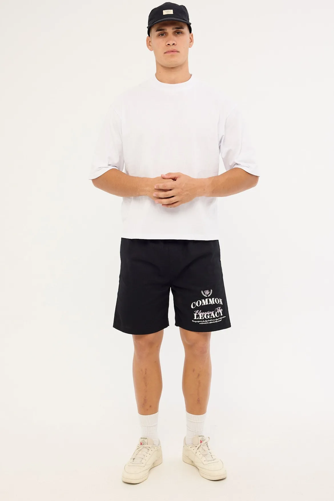 Arch Elastic Waist Short Black