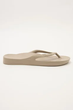 Arch Support Thong Taupe