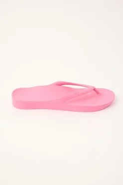 Arch Support Thongs Hot Pink