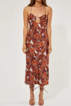 Arizona Tie Up Midi Dress Arizona Print