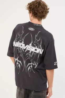 Arkos Street Super Heavy Tee Washed Black