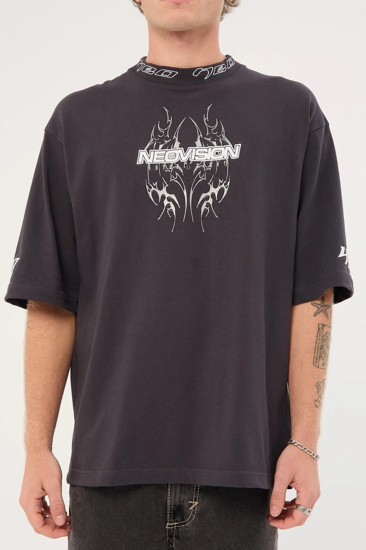 Arkos Street Super Heavy Tee Washed Black