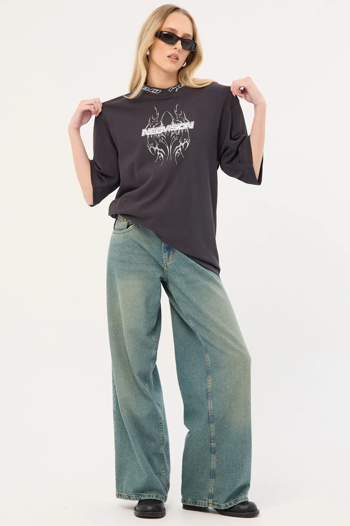 Arkos Street Super Heavy Tee Washed Black