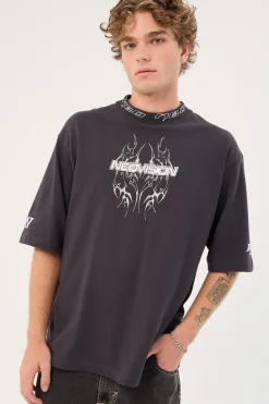 Arkos Street Super Heavy Tee Washed Black