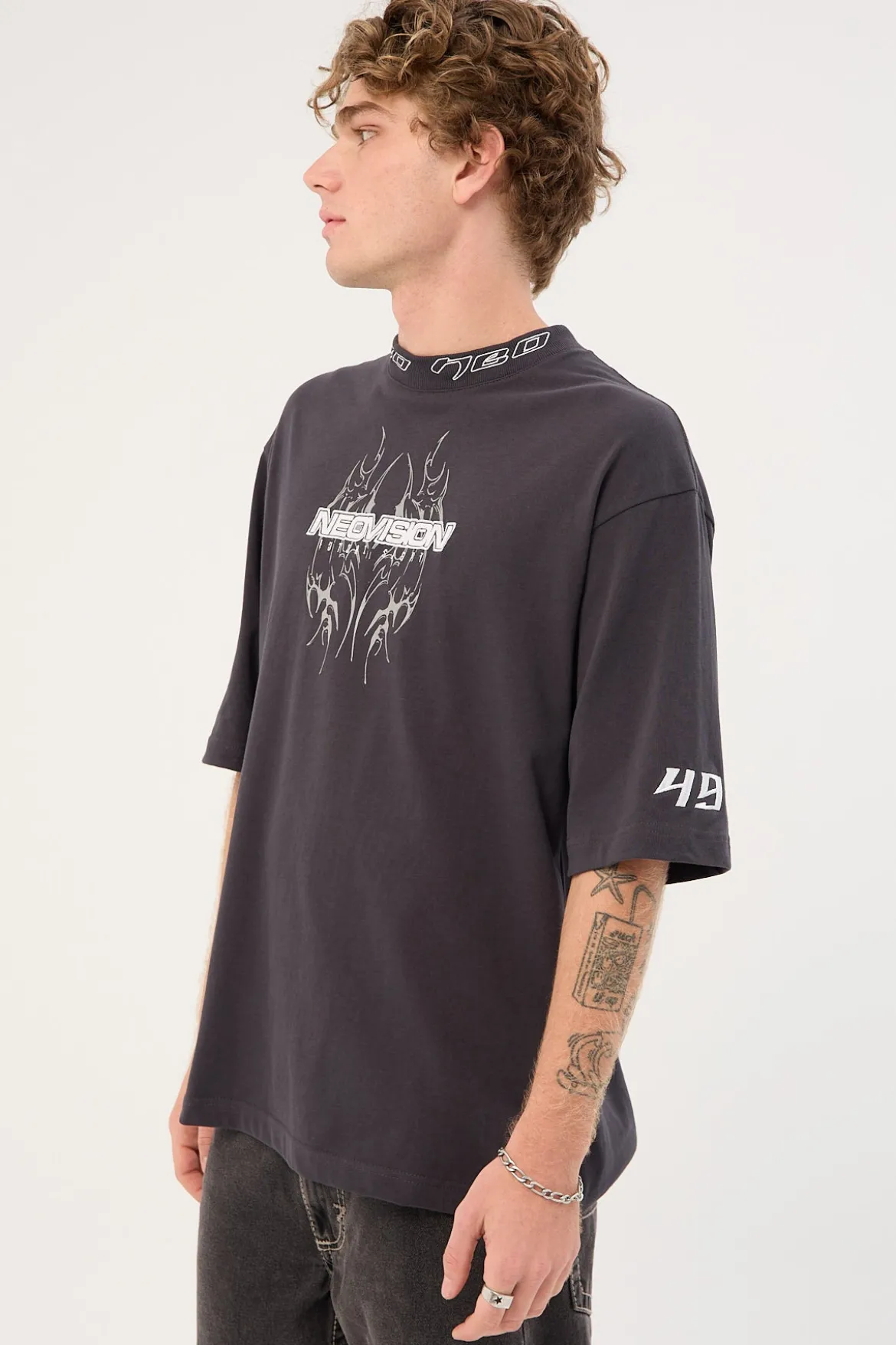 Arkos Street Super Heavy Tee Washed Black