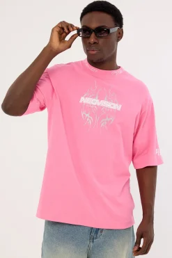 Arkos Street Super Heavy Tee Berry Pink