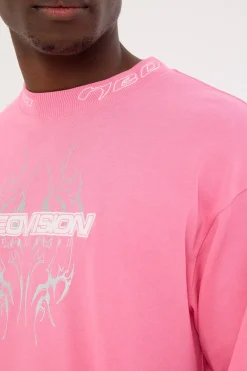 Arkos Street Super Heavy Tee Berry Pink