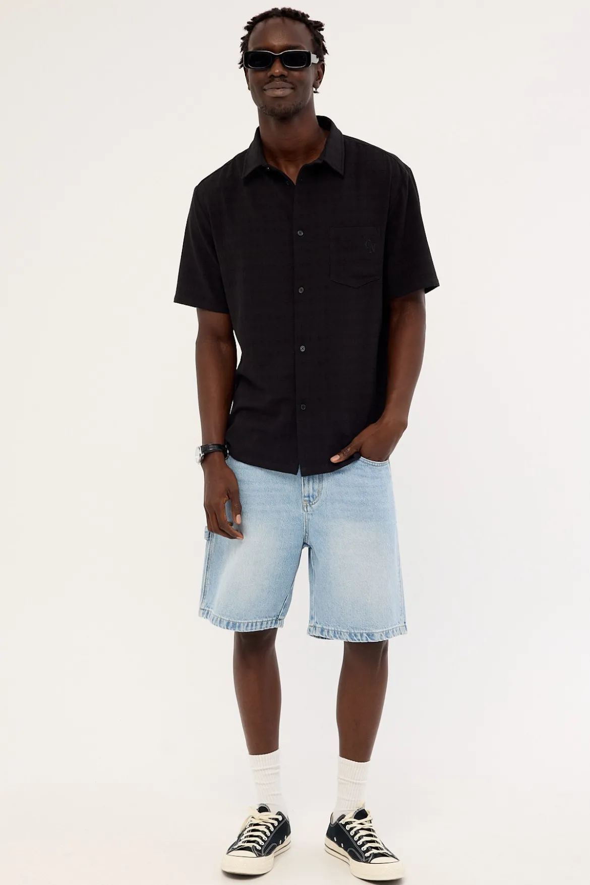 Array Mid Standard Shirt Black