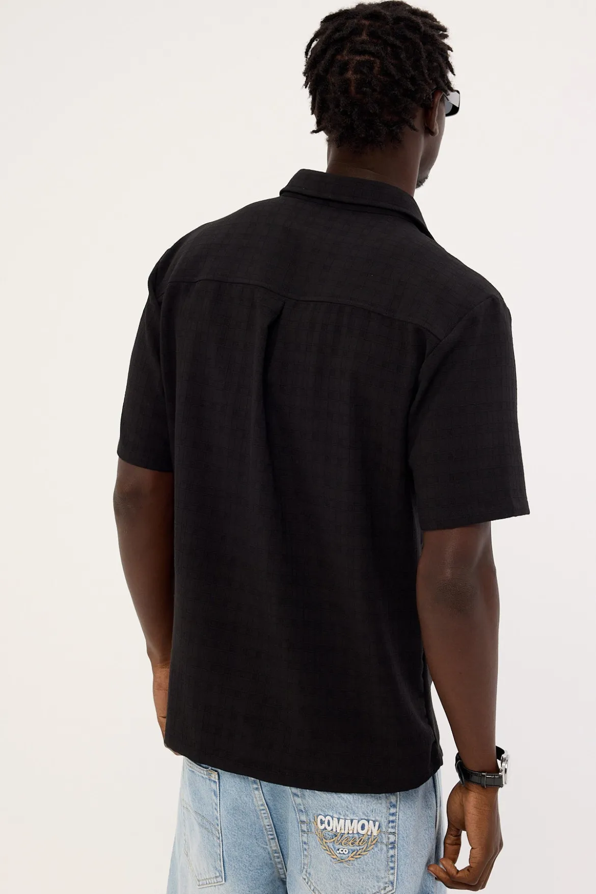 Array Mid Standard Shirt Black