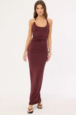 Ash Tank Dress Cabernet