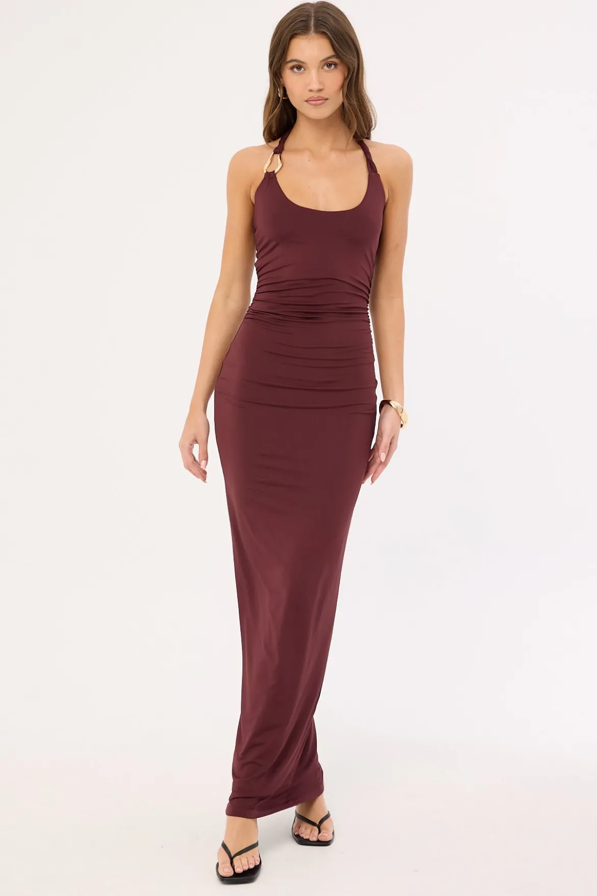 Ash Tank Dress Cabernet
