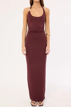 Ash Tank Dress Cabernet
