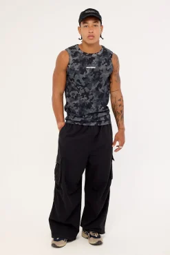 Ashen Bound High Neck Tank Camo