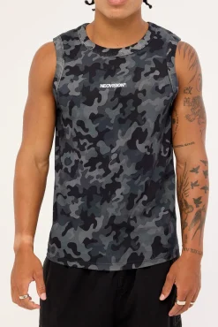 Ashen Bound High Neck Tank Camo