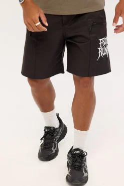Ashline Cargo Shorts Black