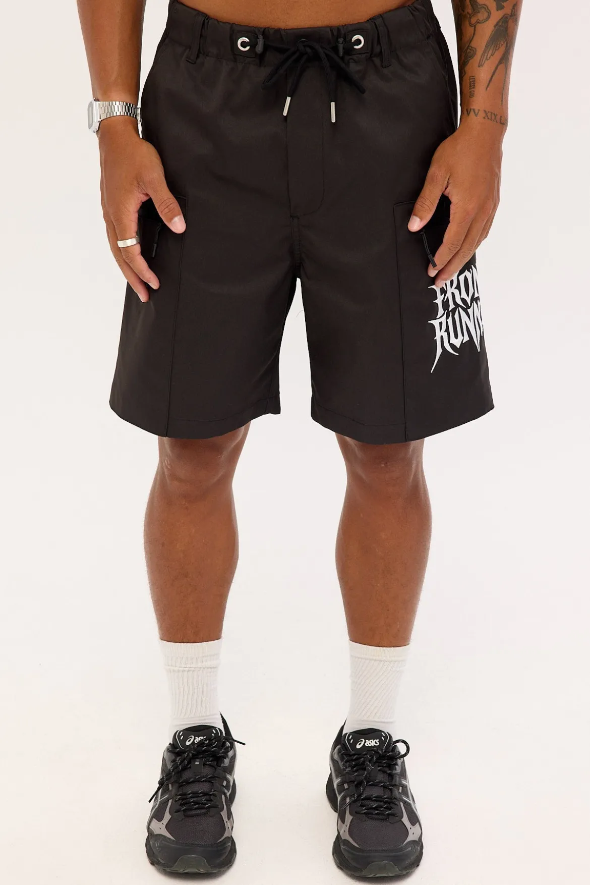 Ashline Cargo Shorts Black
