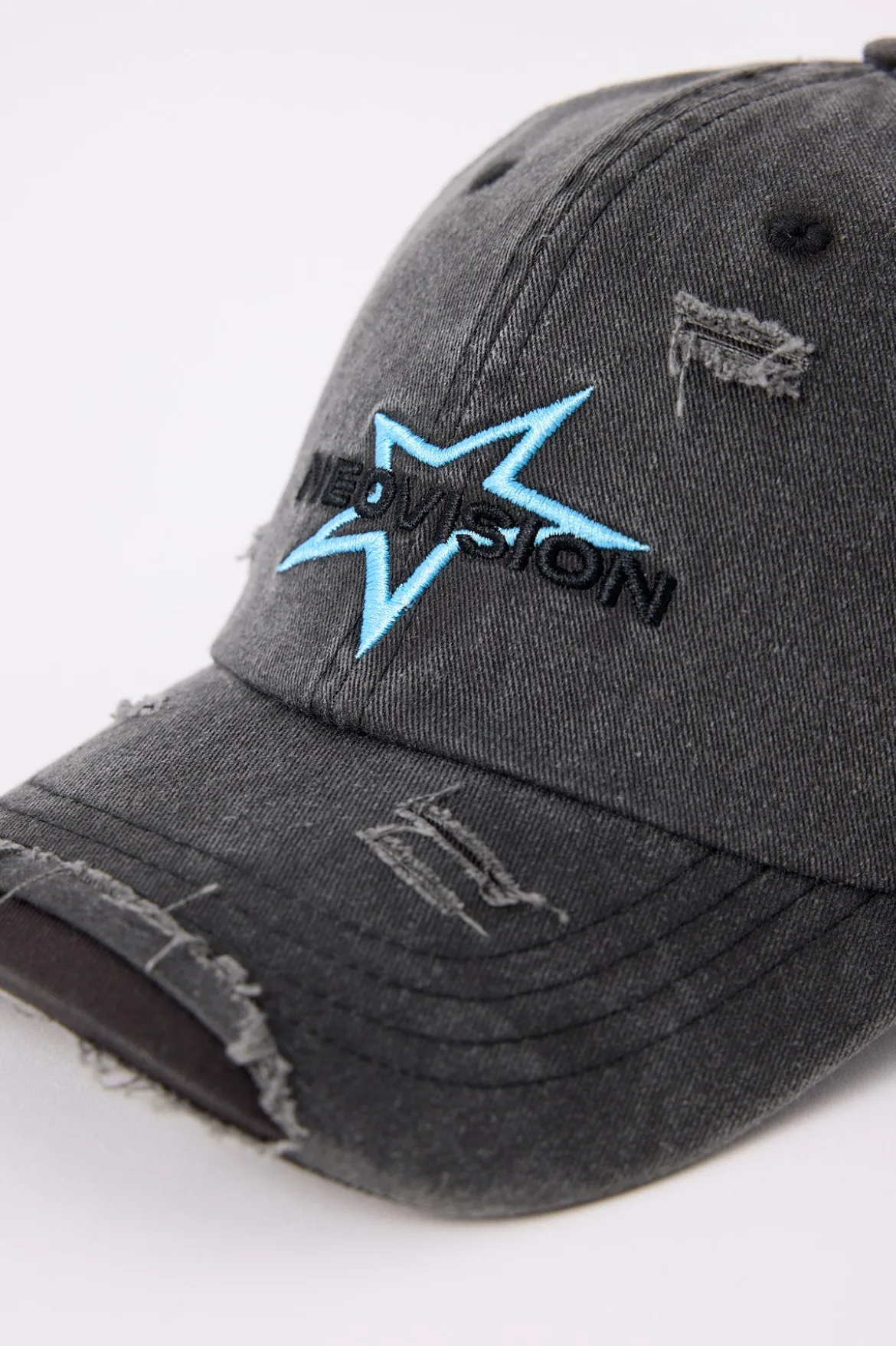 Astra Dad Cap Washed Black