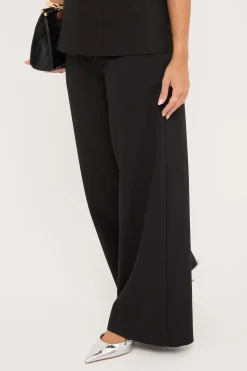 Astrid Mid Rise Pants Black