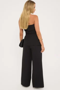 Astrid Mid Rise Pants Black