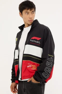 Athletic Formula One Moto Jacket Black