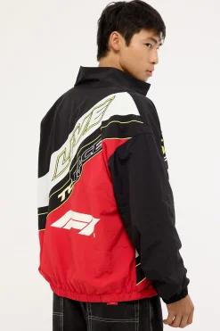 Athletic Formula One Moto Jacket Black