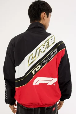 Athletic Formula One Moto Jacket Black