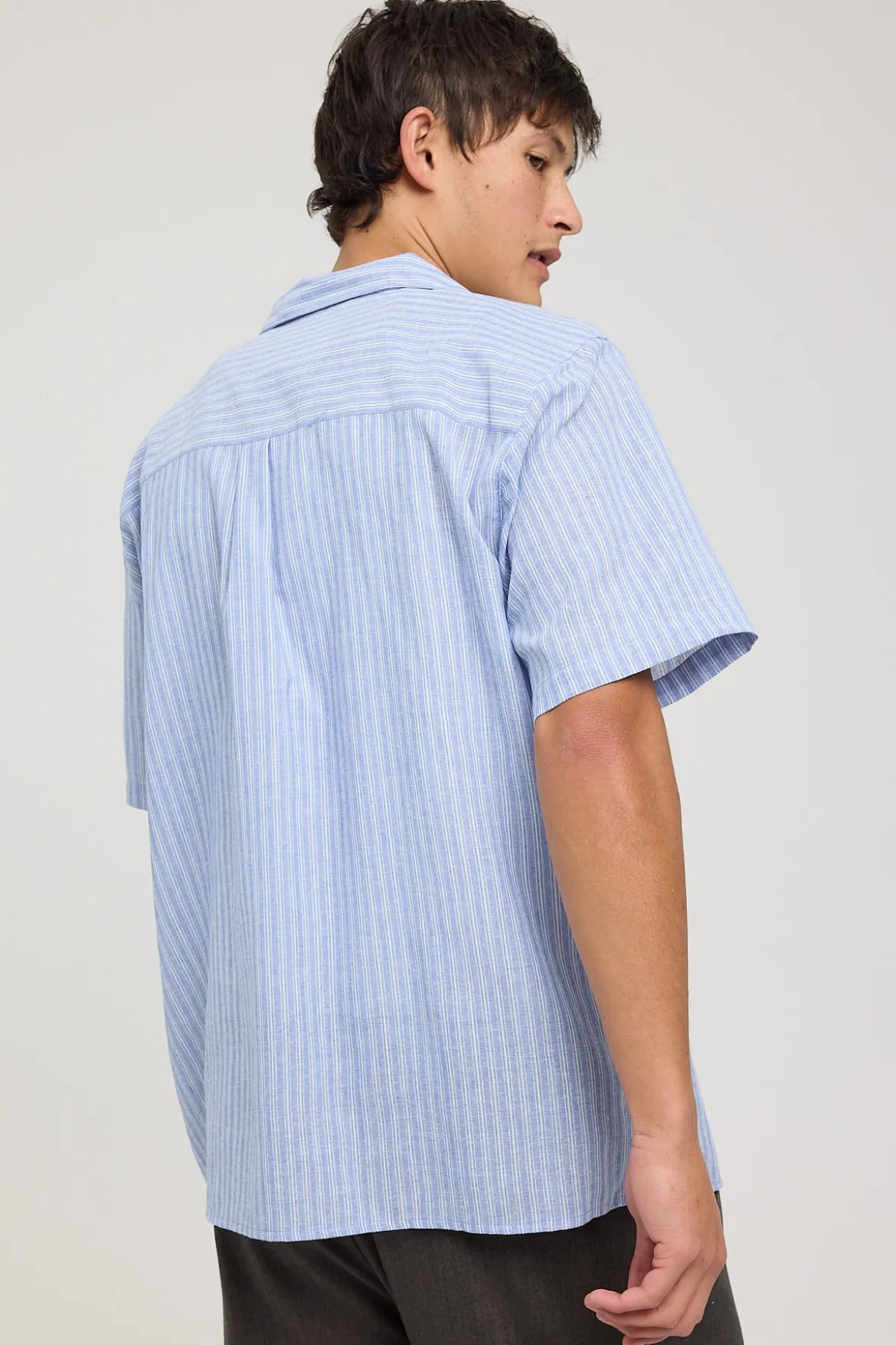 Avenue Resort Shirt Blue Stripe
