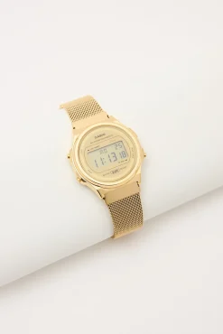 A171WEMG-9A Digital Watch Gold