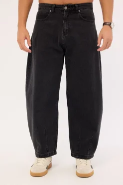 Axis Barrel Jean Black