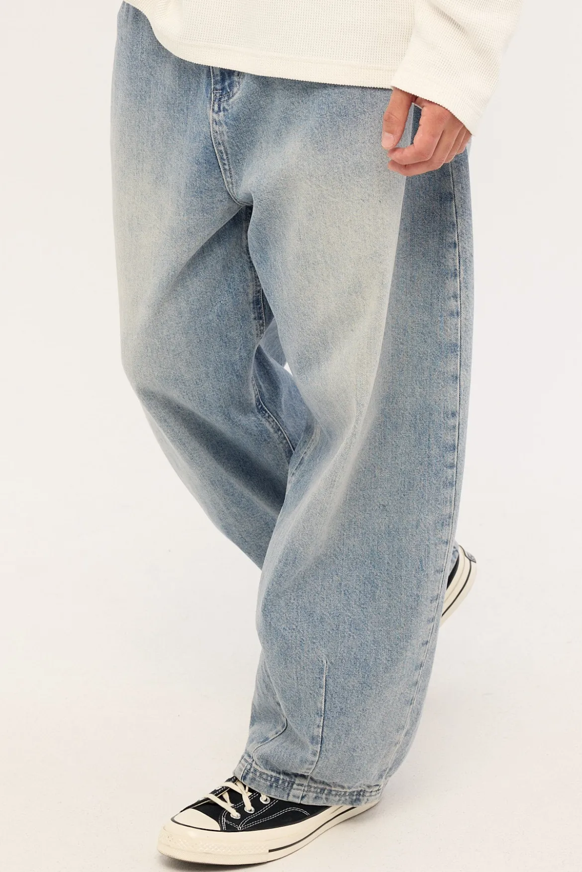 Axis Barrel Jean Cloud Blue Denim