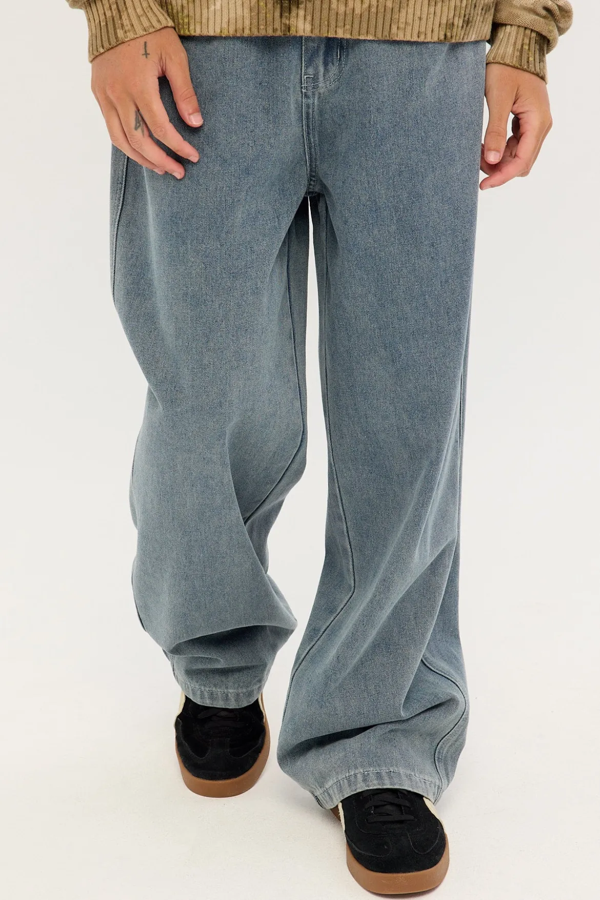 Baggy Bull Denim 91 Jean Vintage Blue Pink Denim