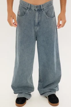 Baggy Bull Denim 91 Jean Vintage Blue Pink Denim